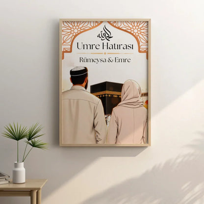 minimalist portrait frame with leaves in vase mockup