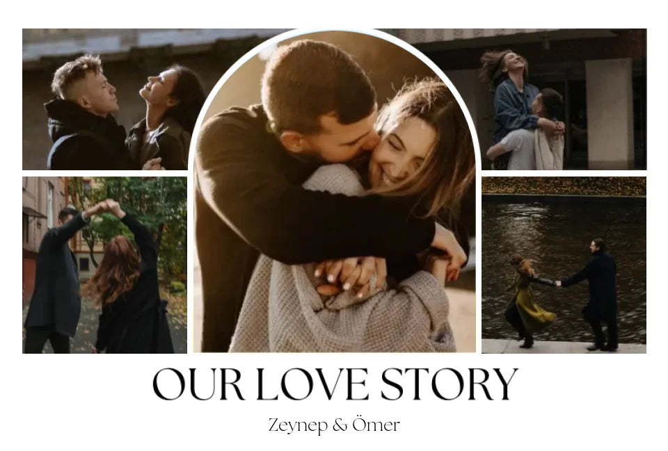 Kişiye Özel "Our Love Story" Poster